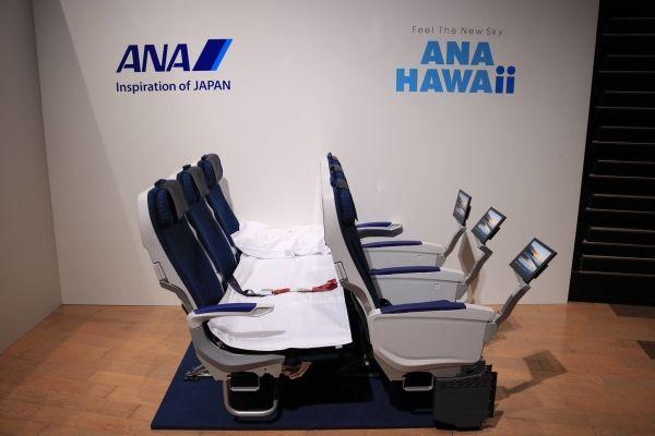 全日空A380宣传片上线 绫濑遥发布会现场体验飞机座椅