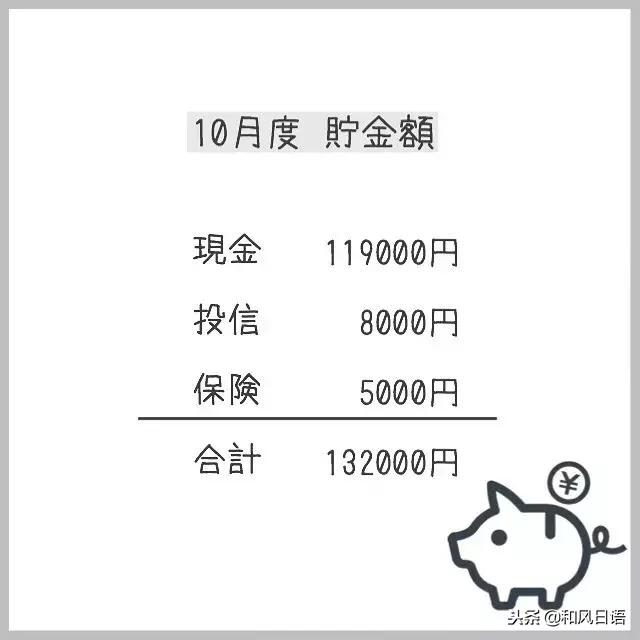 日本主妇分享每月的家庭开支记录,看完后才知道什么叫精打细算!