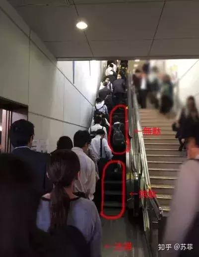 风水轮流转,日本彻底废除扶梯左立右行