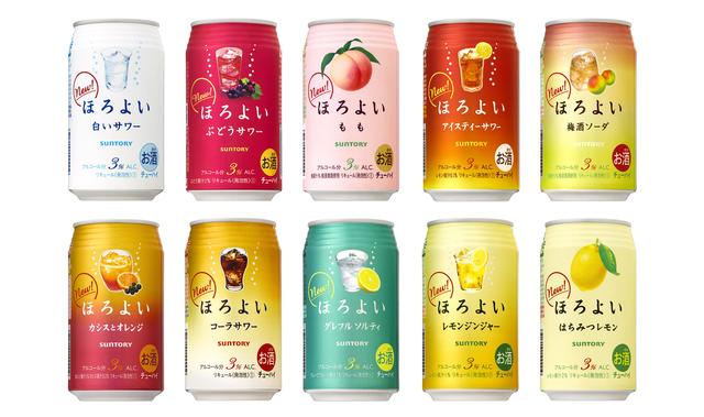 低度酒饮料受欢迎,日本三得利旗下HOROYOI正式进入中国