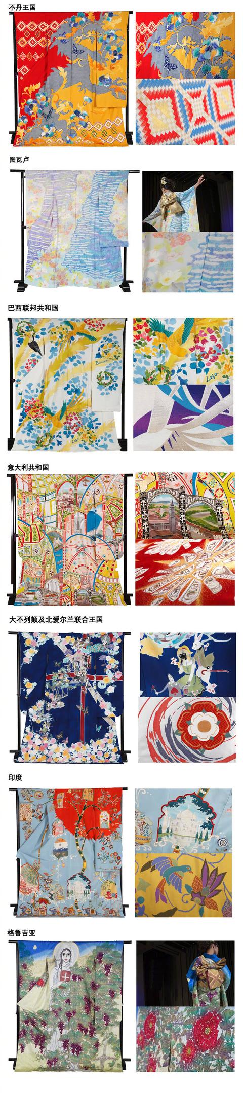 东京奥运会即将来临,日本为196个国家定制的特色和服惊艳世界