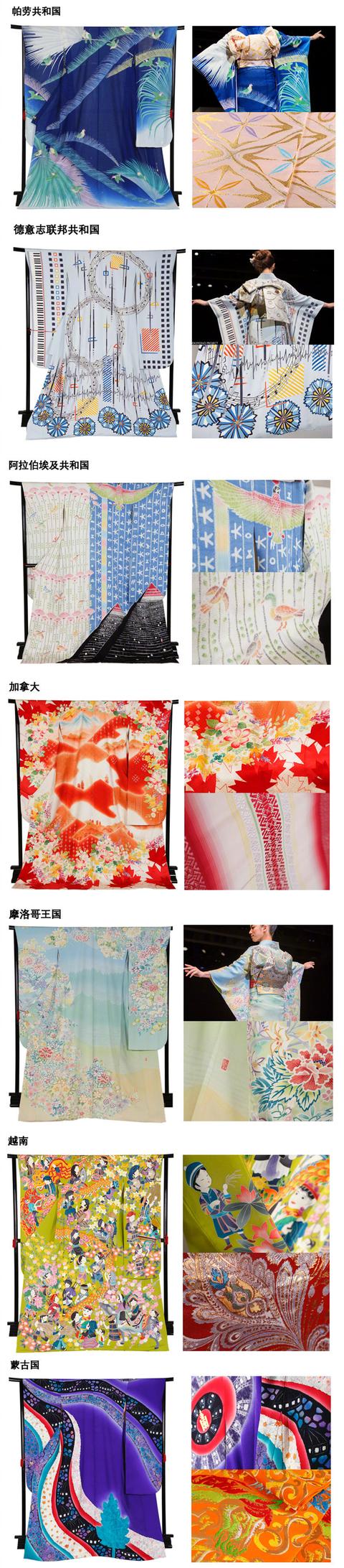 东京奥运会即将来临,日本为196个国家定制的特色和服惊艳世界
