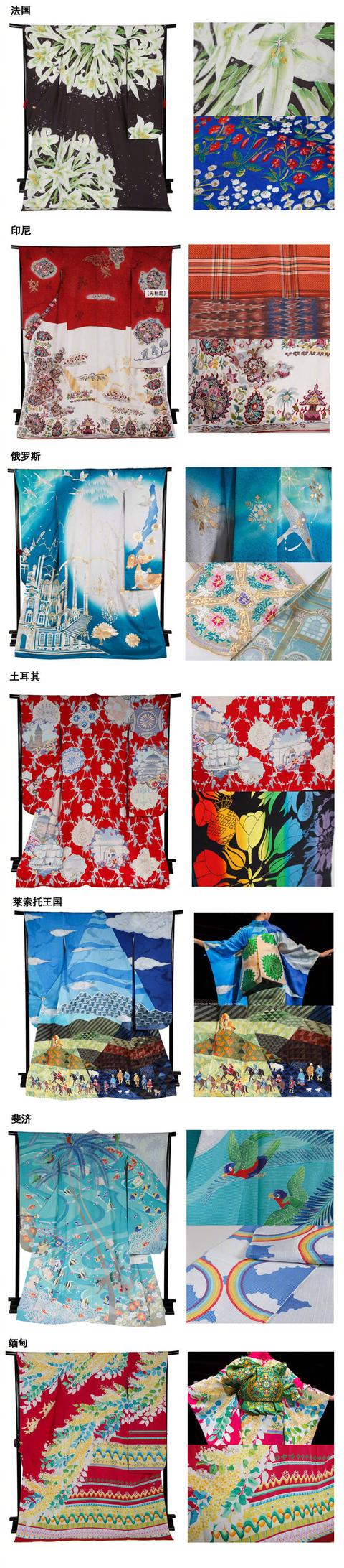 东京奥运会即将来临,日本为196个国家定制的特色和服惊艳世界