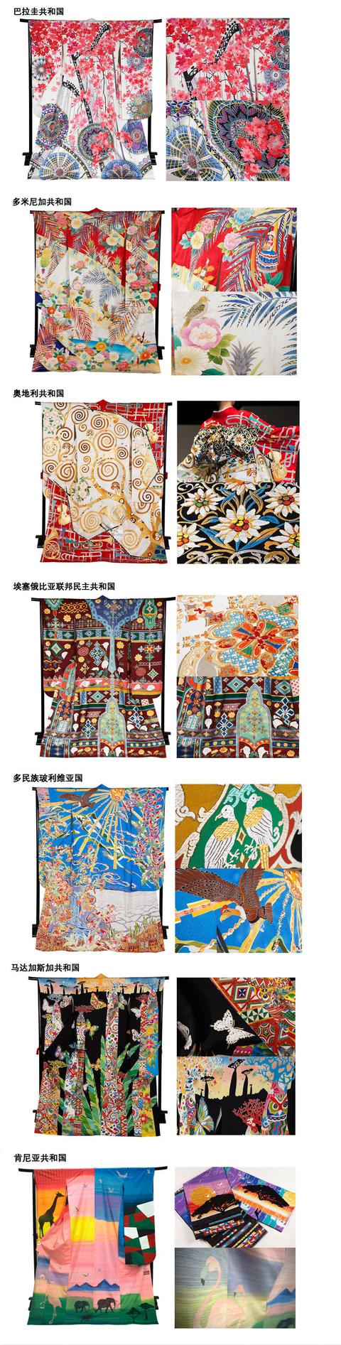 东京奥运会即将来临,日本为196个国家定制的特色和服惊艳世界
