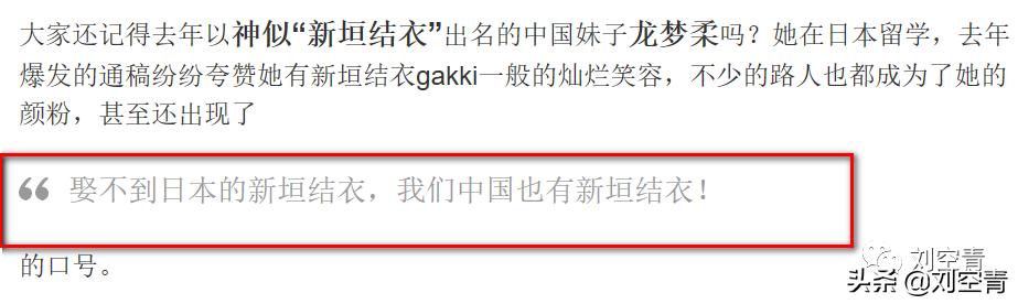 山寨新垣结衣终于大红大紫了!为什么她可以迷倒众多日本人?