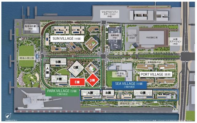 2020东京奥运选手村将改建为高层住宅大楼,2019年底销售状况