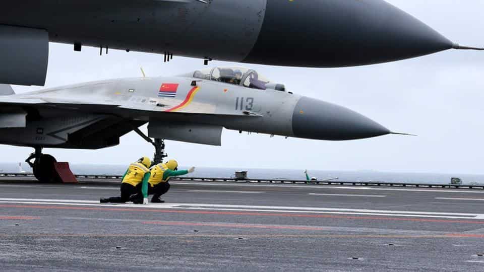 The frequent Chinese sorties force the Japan Air Self-Defence Force to fly above the East China Sea from sunrise to sunset. The frequent Chinese sorties force the Japan Air Self-Defence Force to fly above the East China Sea from sunrise to sunset.