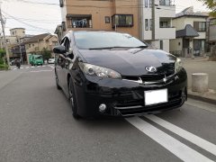 丰田 wish 7座，黑色（平成24年） 二年车检更新（