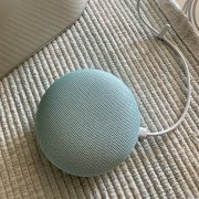 GoogleHOMEMINI 粉绿几乎全新智能小音箱