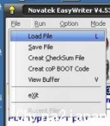 Novatek 方案 芯片内置存储 如何才能用 EasyWriter 读