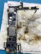 iPhone6 Plus手机电池充不进电 充电有显示故障维修
