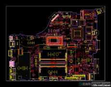 BoardView Acer F5-573G Motherboard Intel i5-7200U DAZAAMB16E