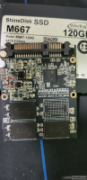 shinedisk ssd  固态硬盘 m667 120g 帮忙看下这是什么芯