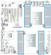 主板Super Micro X12DPi-N主板Layout布局图泄露简析