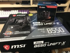 主板初探MSI B550 UNIFY X，一张适合玩内存的主板（