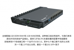 网络MikroTik 新万兆路由器 RB5009UG咋样