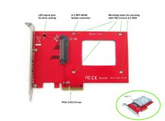 SSD有没有什么靠谱的U2转pcie的转接卡？