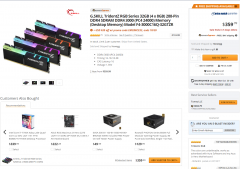 内存Newegg有芝奇TridentZ RGB 32GB DDR4 3000好价!！