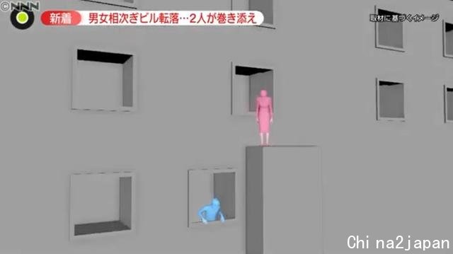 日本男子5楼坠落,3楼看热闹2楼探头望1楼路过,最后全都进医院
