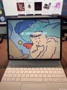 Ipad pro 2020 12.9英寸+白色秒空键盘+Apple pencil二代