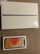 出全新苹果12 64G白色 ipad9代 64G黑色