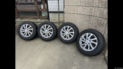 出四只雪胎带轮毂GOODYEAR スタタイヤ 195/65R15 ノア/ヴォクシー